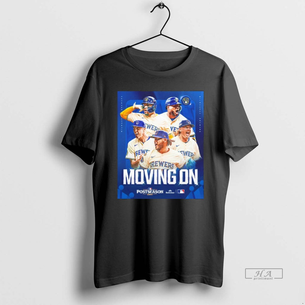 Trendy Milwaukee Brewers Moving On Postseason 2025 Blackshirt