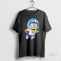 Trendy Minions Is Holding A Ball And Smiling At Detroit Lions Fans