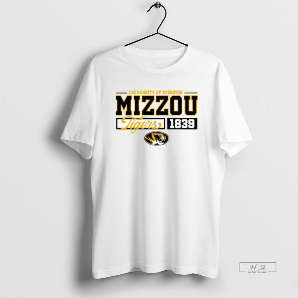 Trendy Mizzou Tigers Bella Relaxed Athletic Script Est