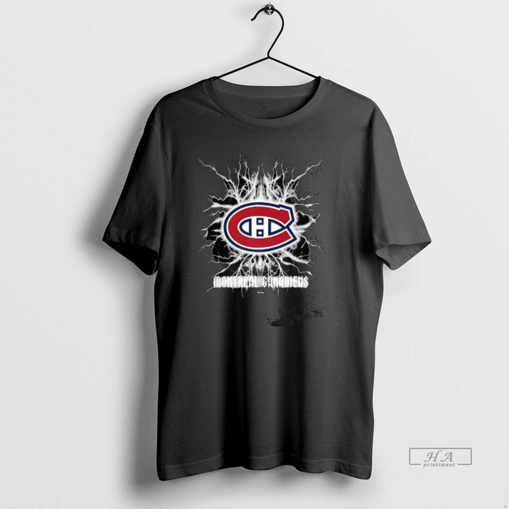 Trendy Montreal Canadiens Nhl Lightning Logo