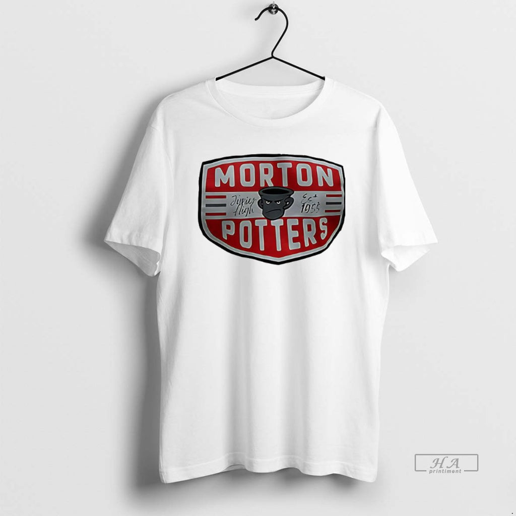 Trendy Morton Potters Junior High Est 1955 Logo Retro