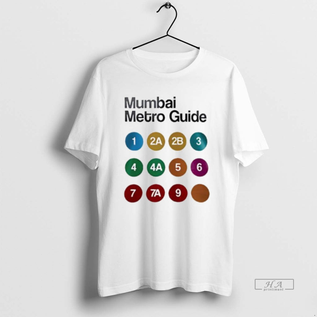 Trendy Mumbai Metro Guide Code Numbered Logo