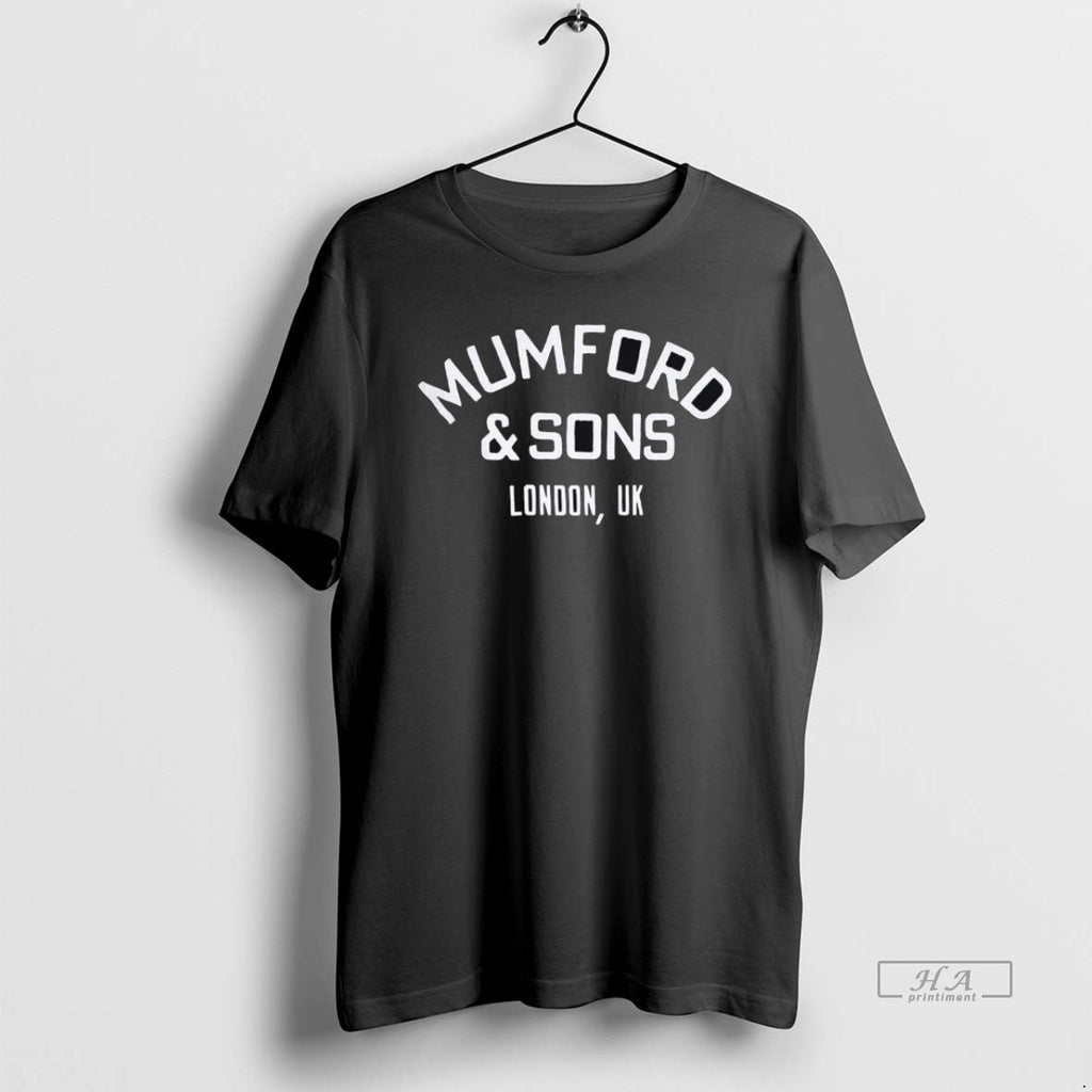 Trendy Mumford And Sons Rushmere North America Tour 2025 Mockup Two Side