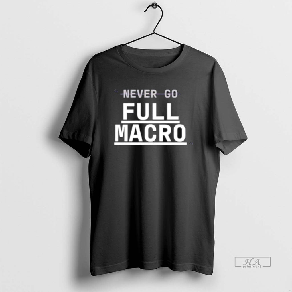 Trendy Never Go Full Macro
