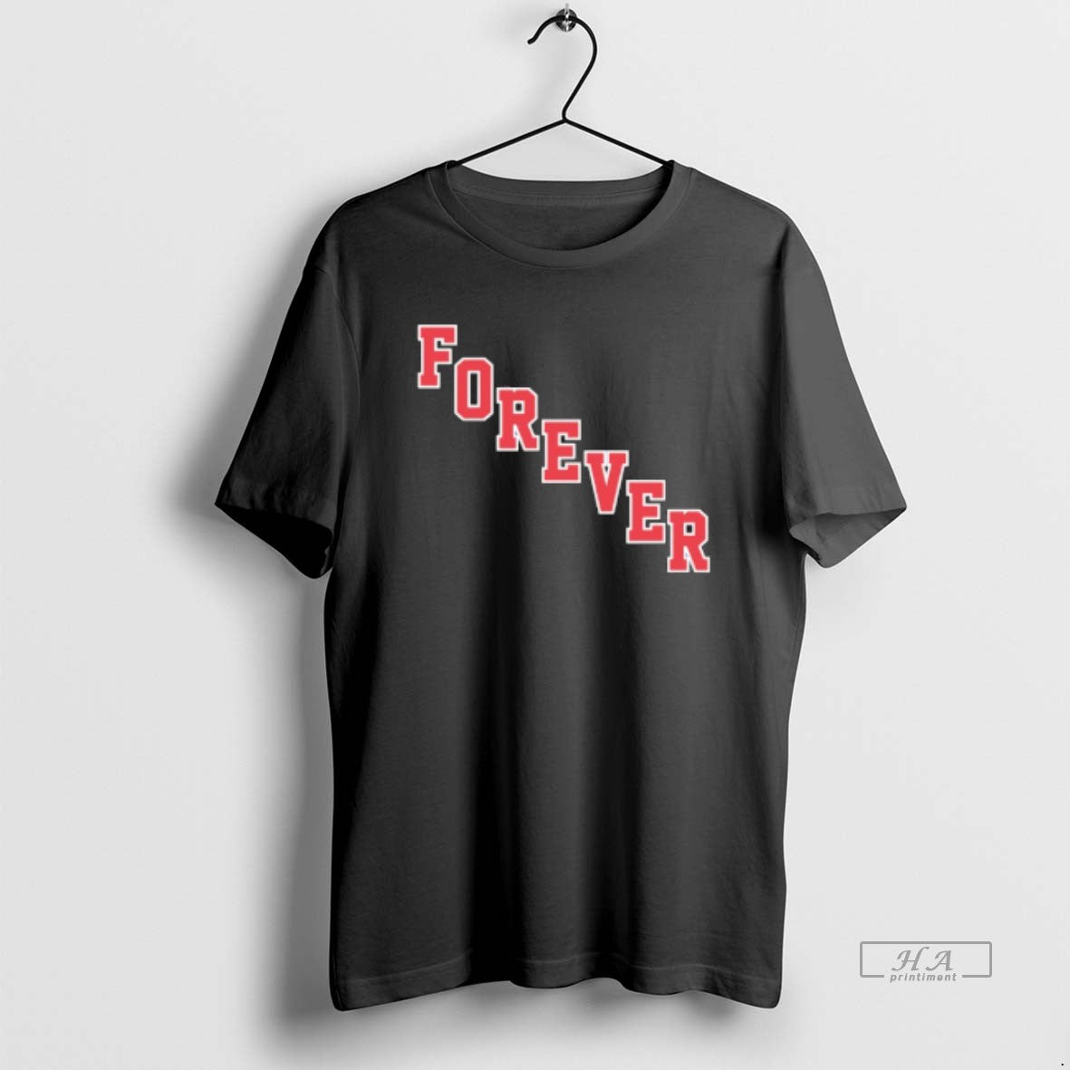 Trendy New York Forever New York Rangers Hockey Parody Logo