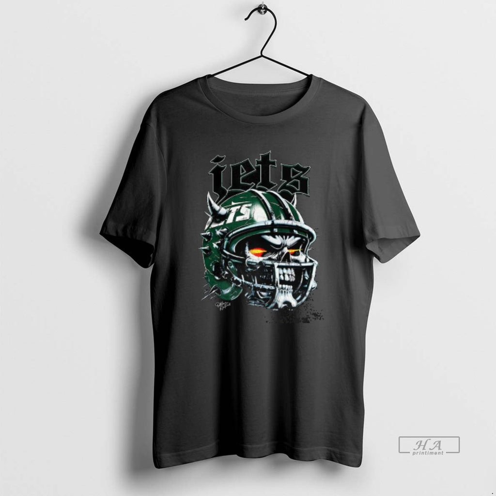 Trendy New York Jets Football Skull Helmet Halloween