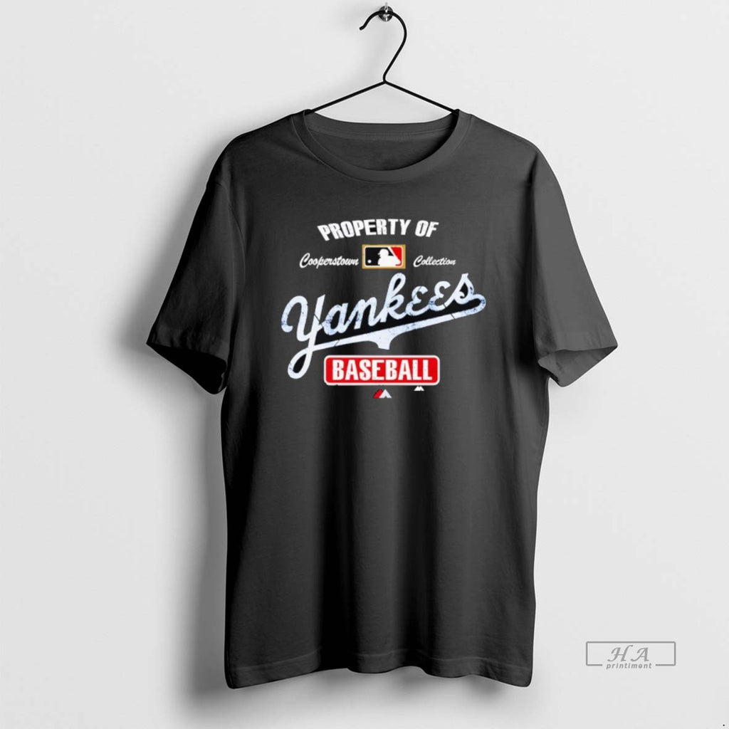 Trendy New York Yankees Cooperstown Property Of Baseball