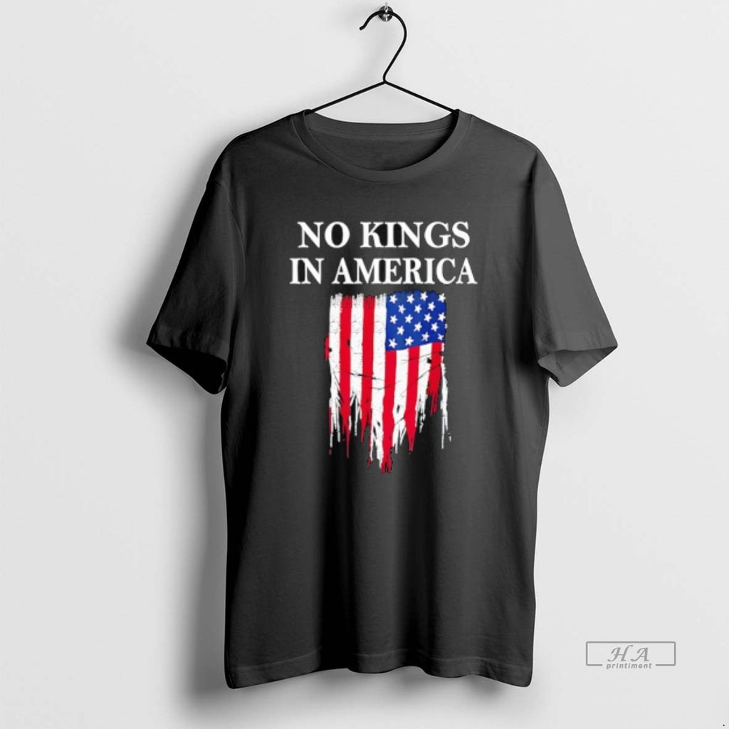 Trendy No Kings In America America Flag Vintage No Kings