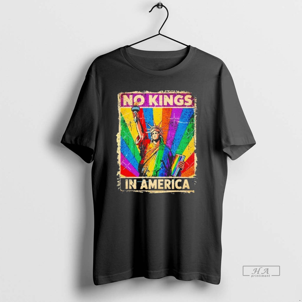 Trendy No Kings In America Statue Of Liberty Lgbt Blackshirt