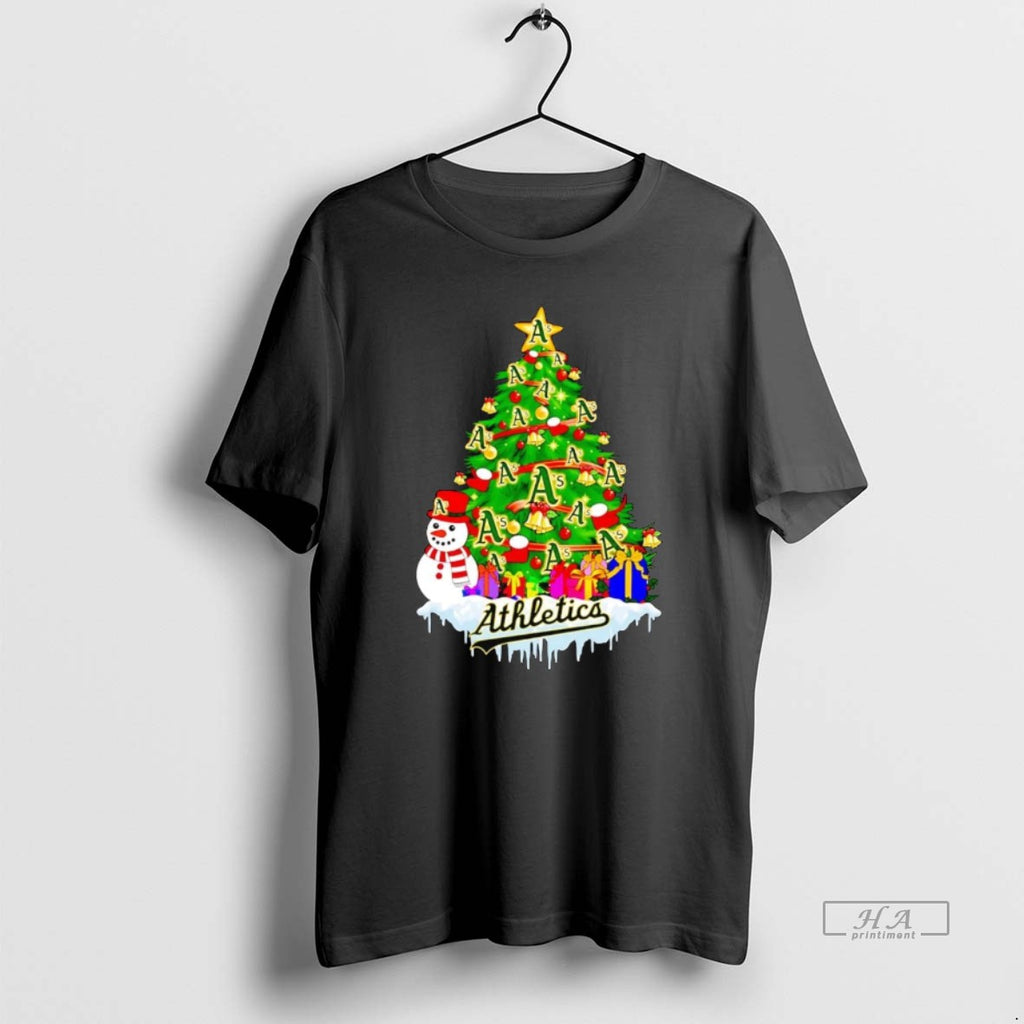 Trendy Oakland Athletics Christmas Tree