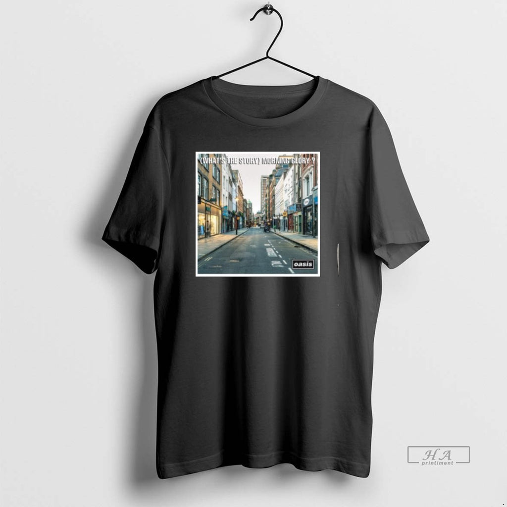 Trendy Oasisinet Whats The Story Morning Glory Empty Berwick Street Long Sleve