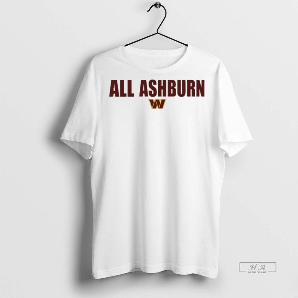 Trendy Official All Ashburn Washington Commanders Tee Sweater