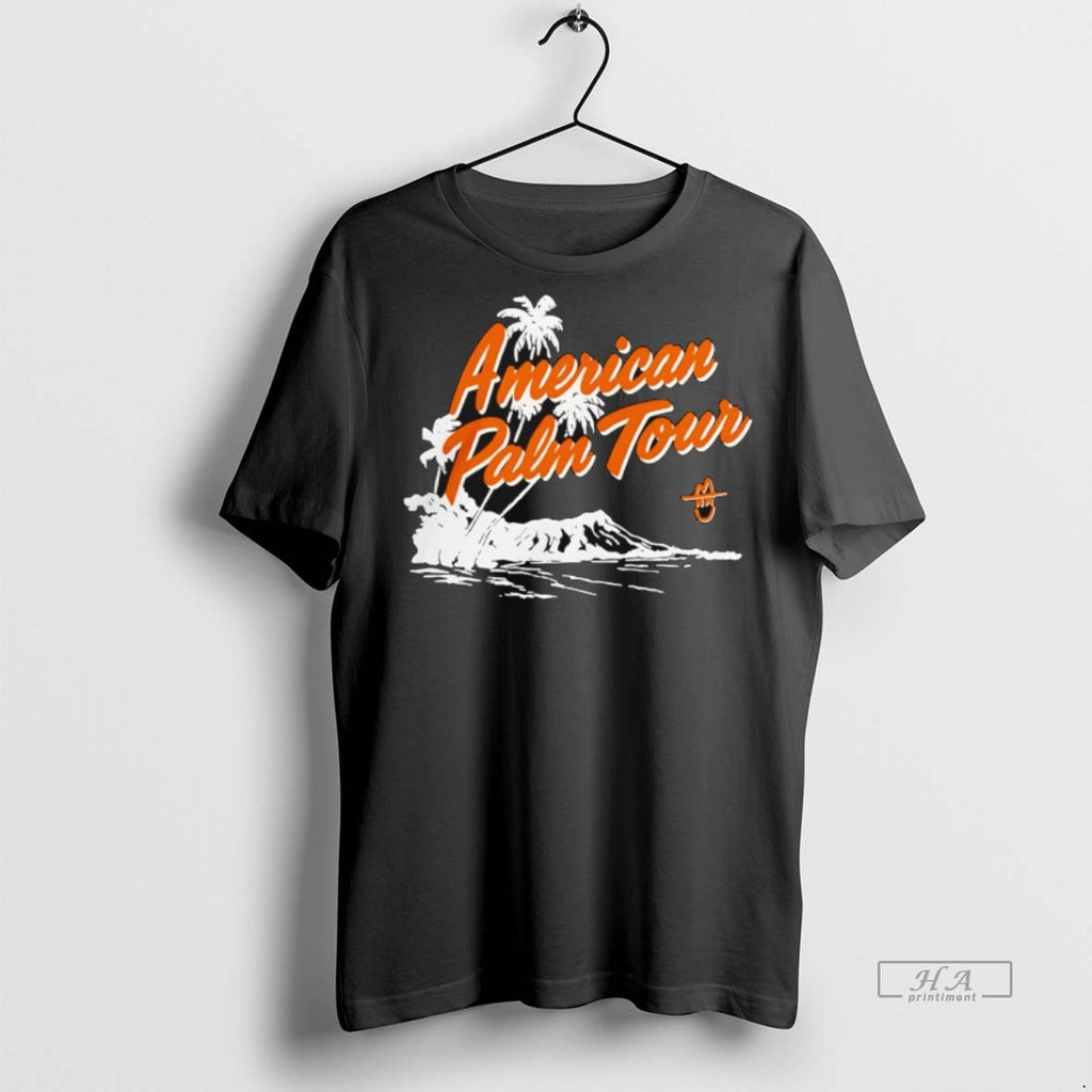 Trendy Official American Palm Dateback Fall Tour 2025 Tee Sweater