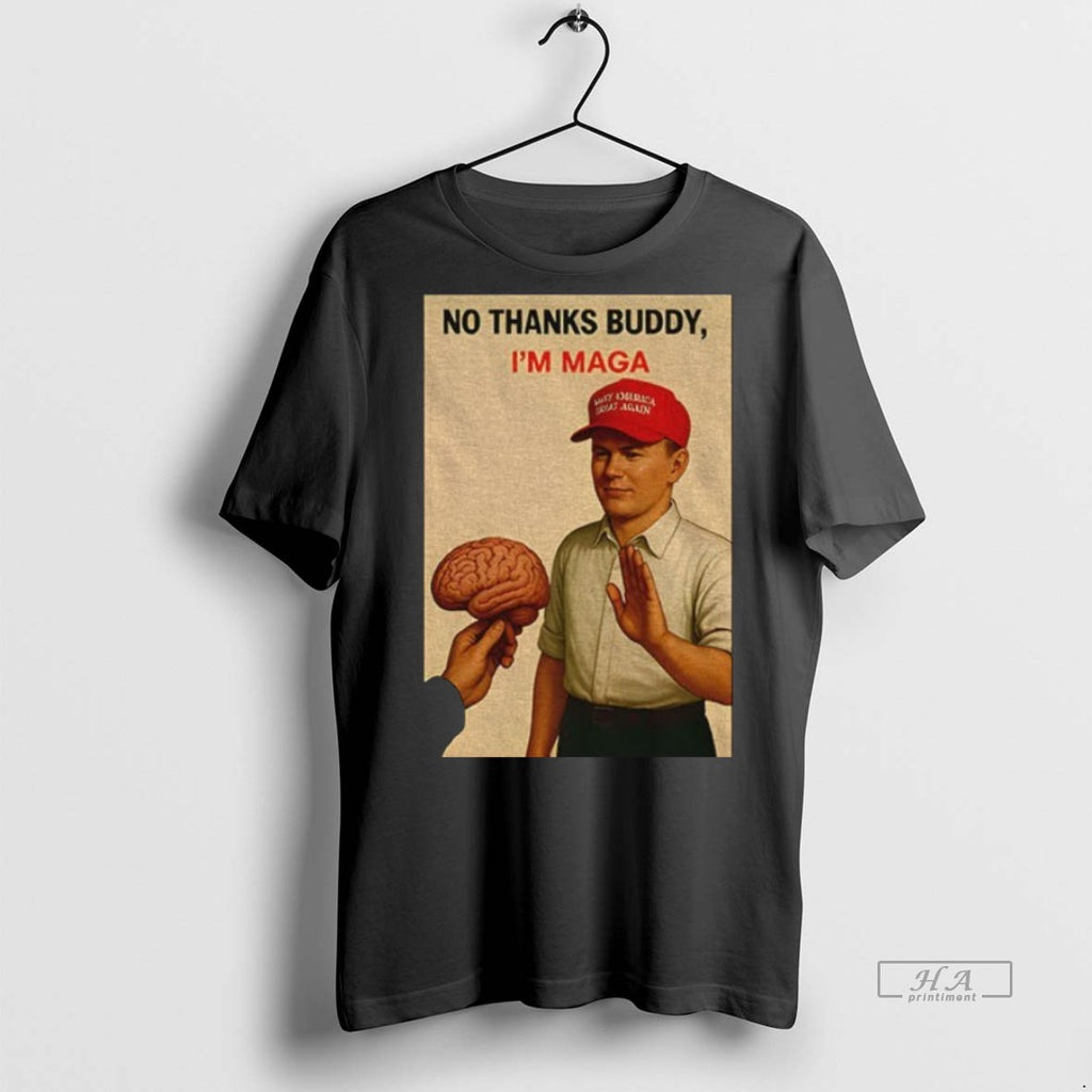 Trendy Official Anti Trump Parody Funny Political Protest No Kings Day No Thanks Buddy Im