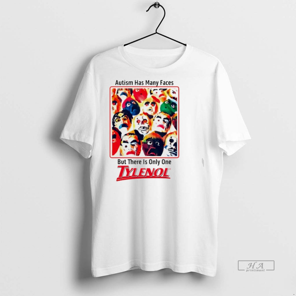 Trendy Official Autism Has Many Faces But There Is Only One Tylenol Tee Sweater
