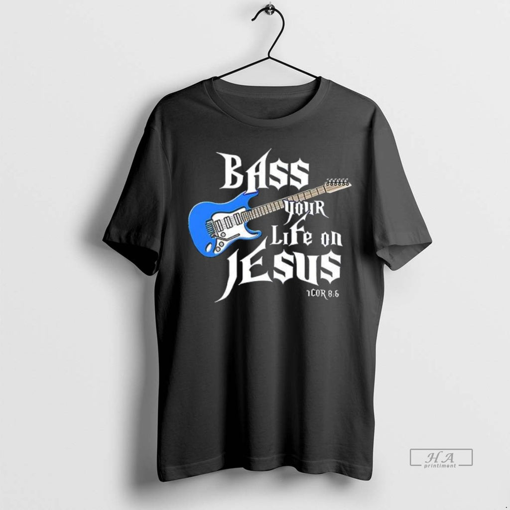 Trendy Official Bass Your Life On Christ Tee Sweater