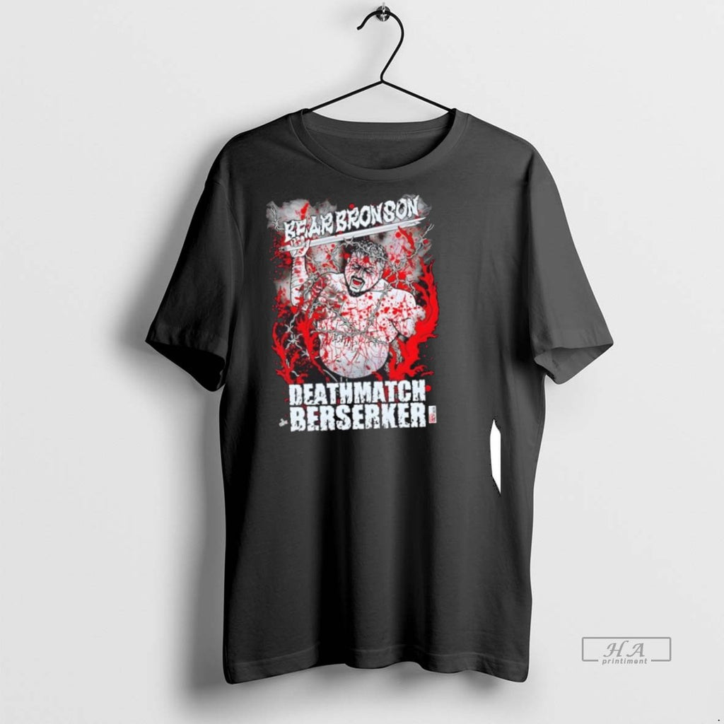 Trendy Official Bear Bronson Deathmatch Berserker Sei Ozawa Tee Sweater