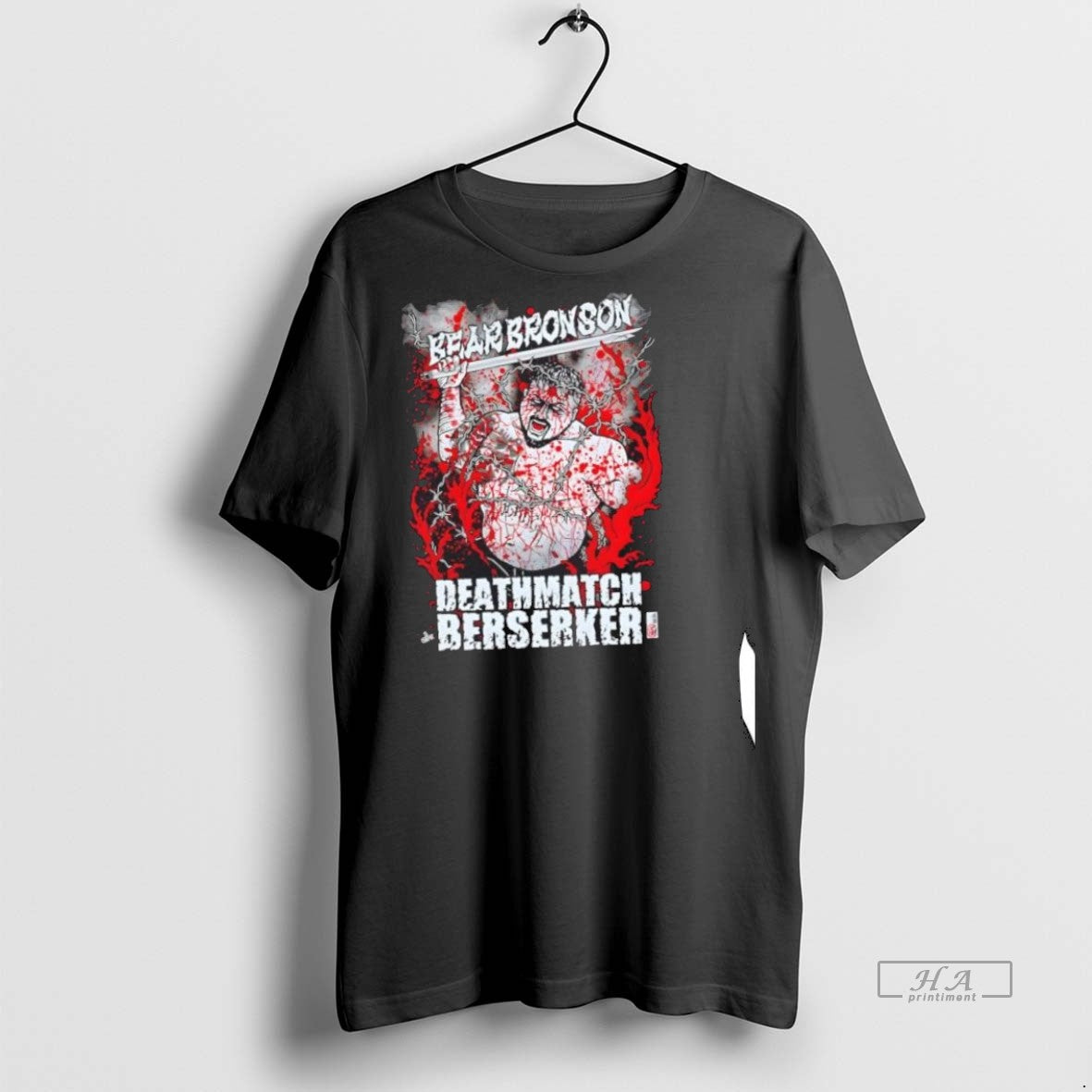 Trendy Official Bear Bronson Deathmatch Berserker Sei Ozawa Tee Sweater