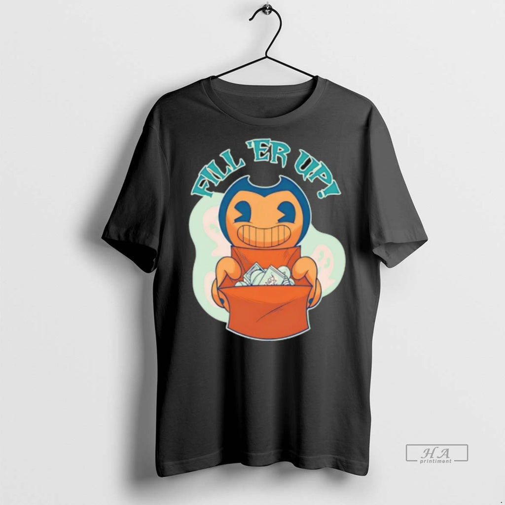 Trendy Official Bendy Fill Er Up Halloween Tee Sweater