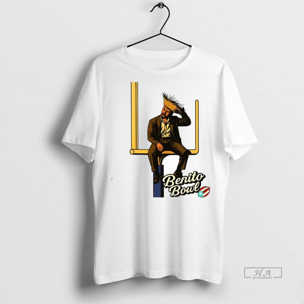 Trendy Official Benito Bowl Design Football Fan 2026 Tee Sweater