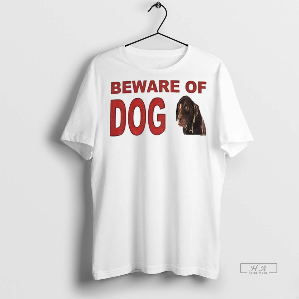 Trendy Official Beware Of Dog Meme Vintage Tee Sweater