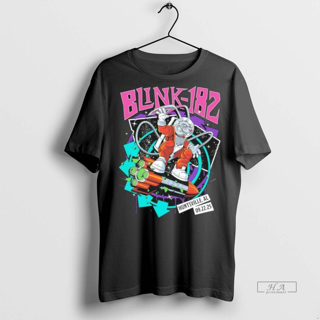 Trendy Official Blink 182 Tour Huntsville Al September 22 2025 Event Tee Sweater