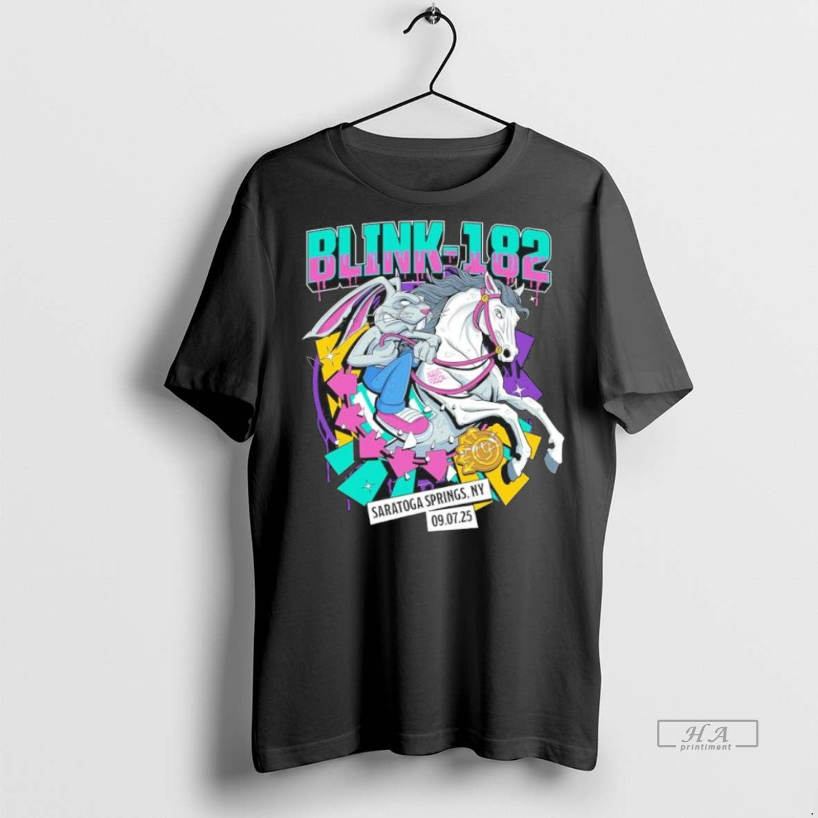 Trendy Official Blink 182 Tour Saratoga Springs Ny September 7 2025 Event Tee Sweater