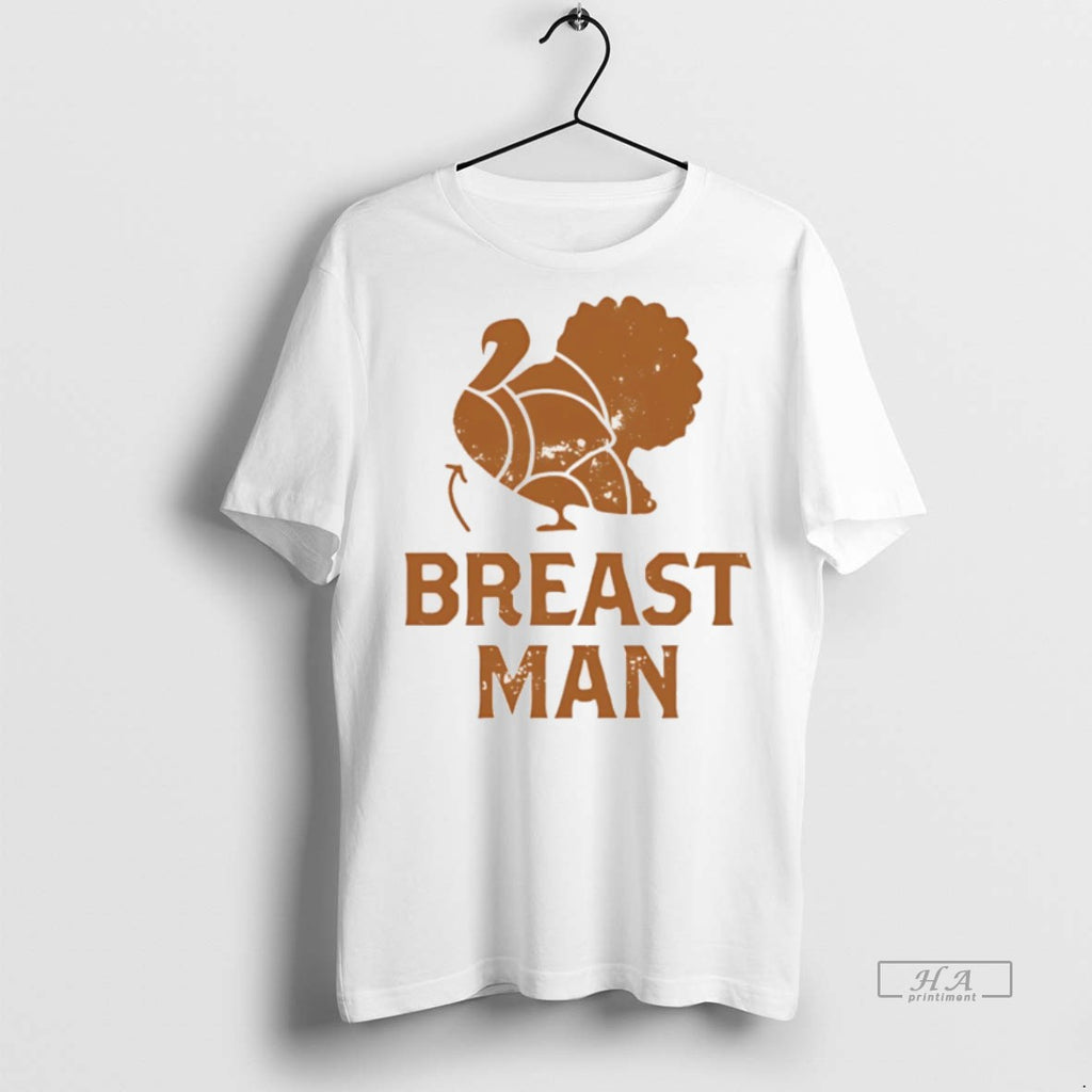 Trendy Official Breast Man Turkey Thanksgiving Tee Sweater