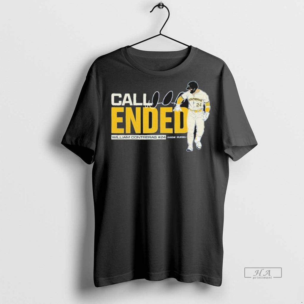 Trendy Official Call Ended William Contreras Brewers Tee Sweater