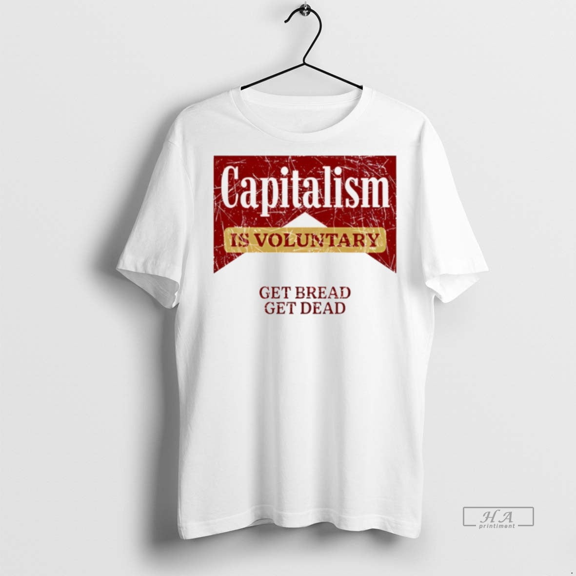Trendy Official Capitalism Is Voluntary Get Bread Get Dead Tee Sweater