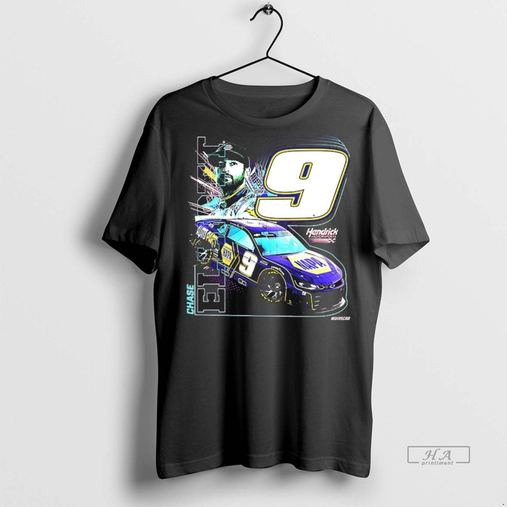 Trendy Official Chase Elliott Hendrick Motorsports Team Napa Car Graphic Tee Sweater