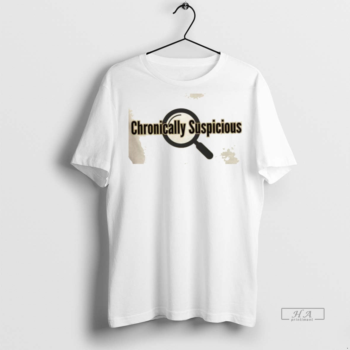 Trendy Official Chronically Suspicious Tee Sweater