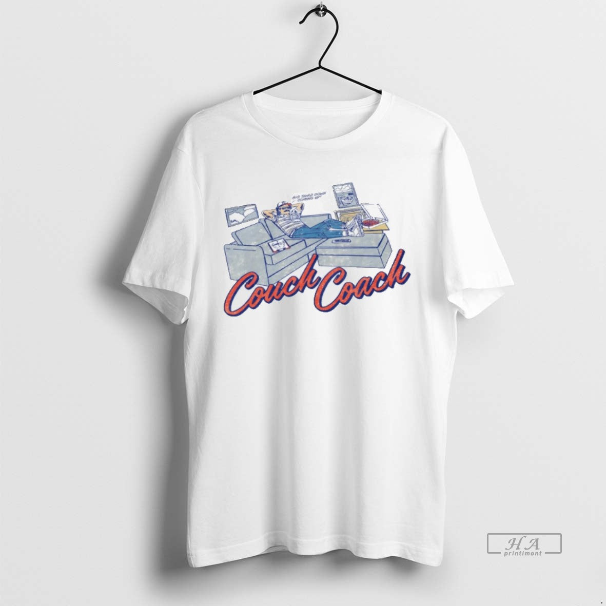 Trendy Official Couch Coach Big Third Down Coming Up Tee Sweater