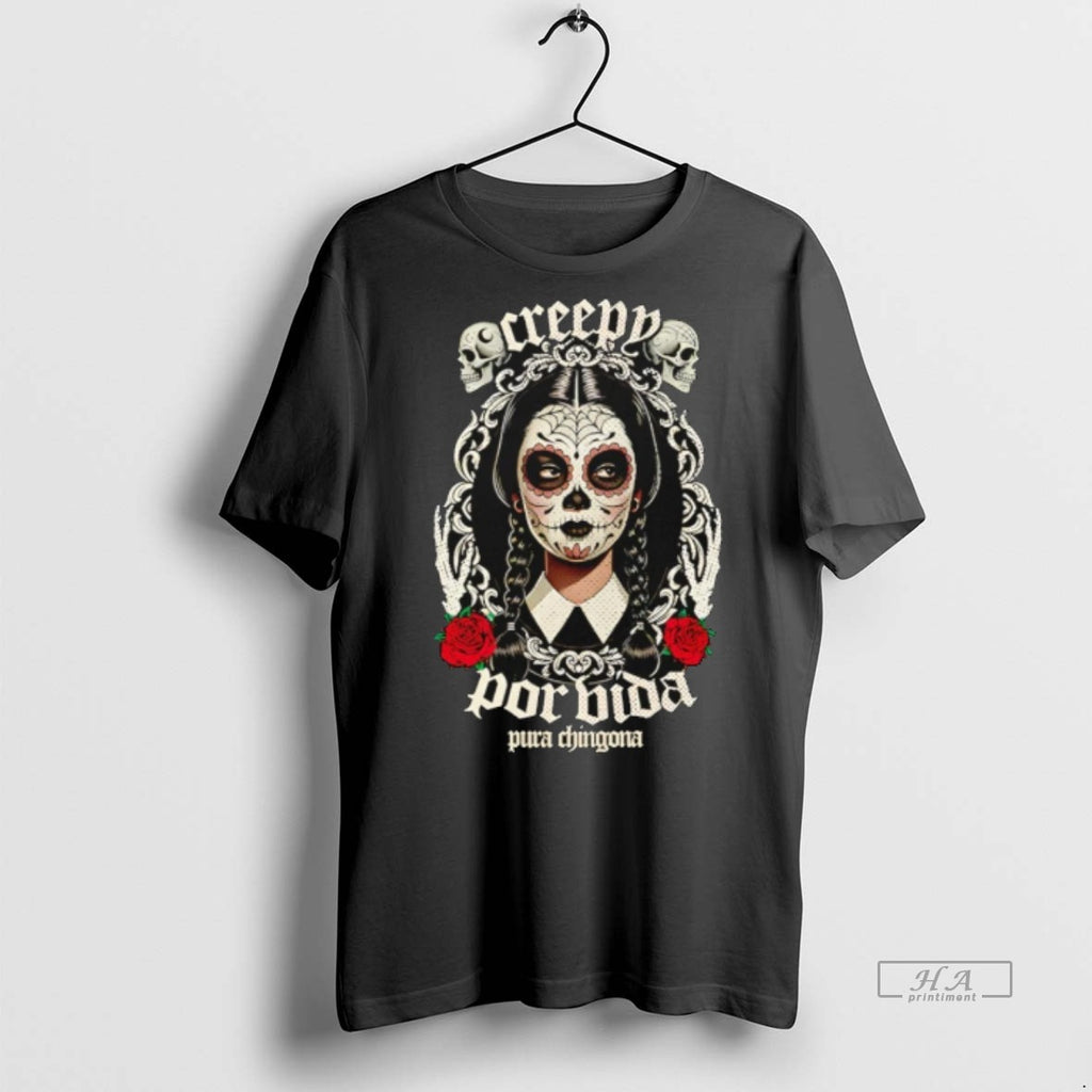 Trendy Official Creepy Por Vida Los Muertos Tee Sweater