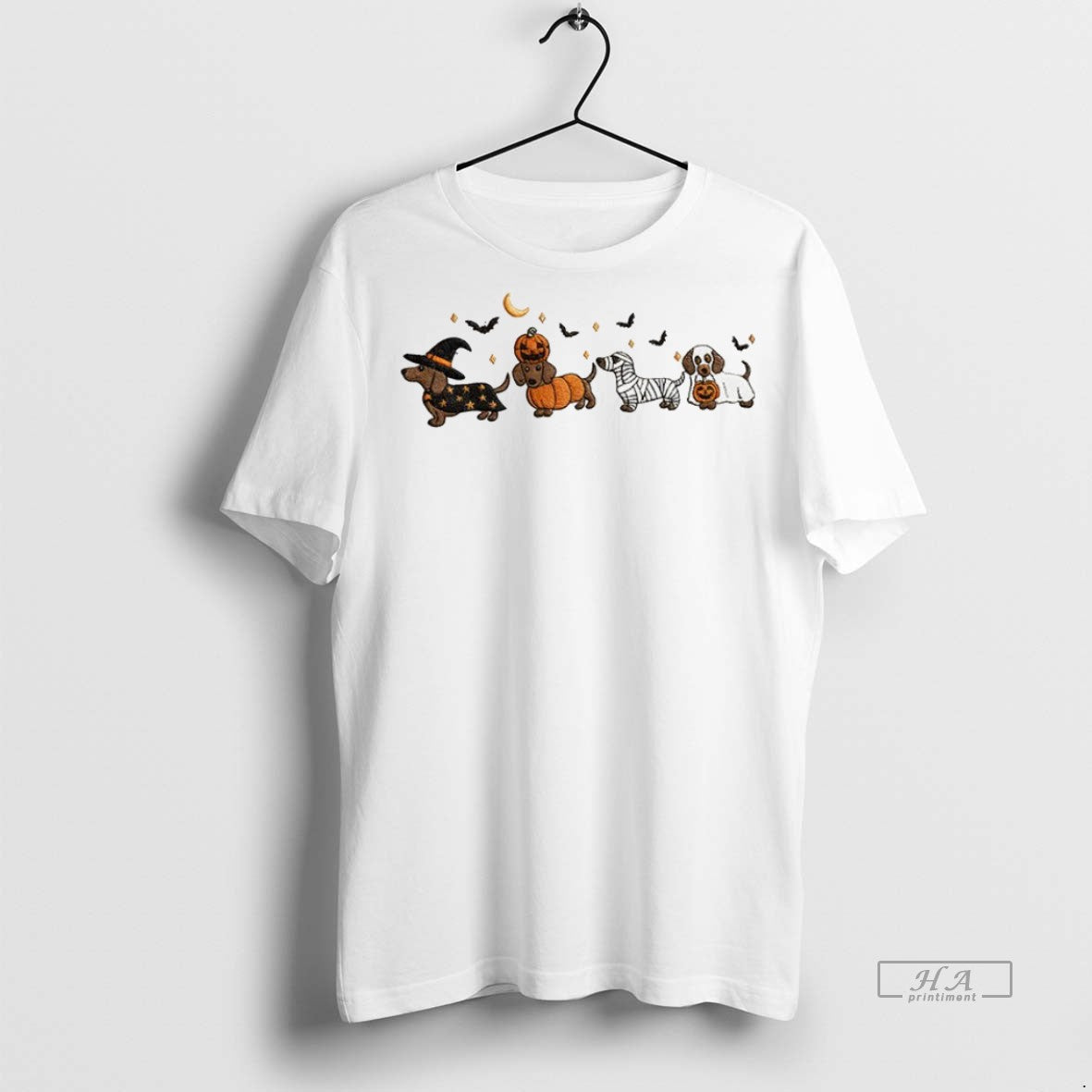 Trendy Official Dachshund Halloween Cute Dog Costume Spooky Season Fall Tee Sweater