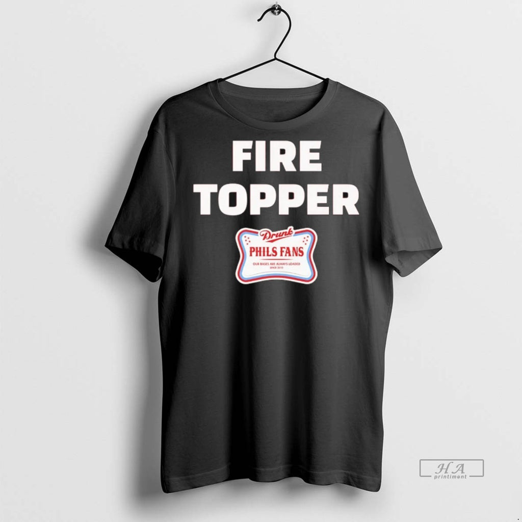 Trendy Official Drunk Phils Fans Fire Topper Tee Sweater