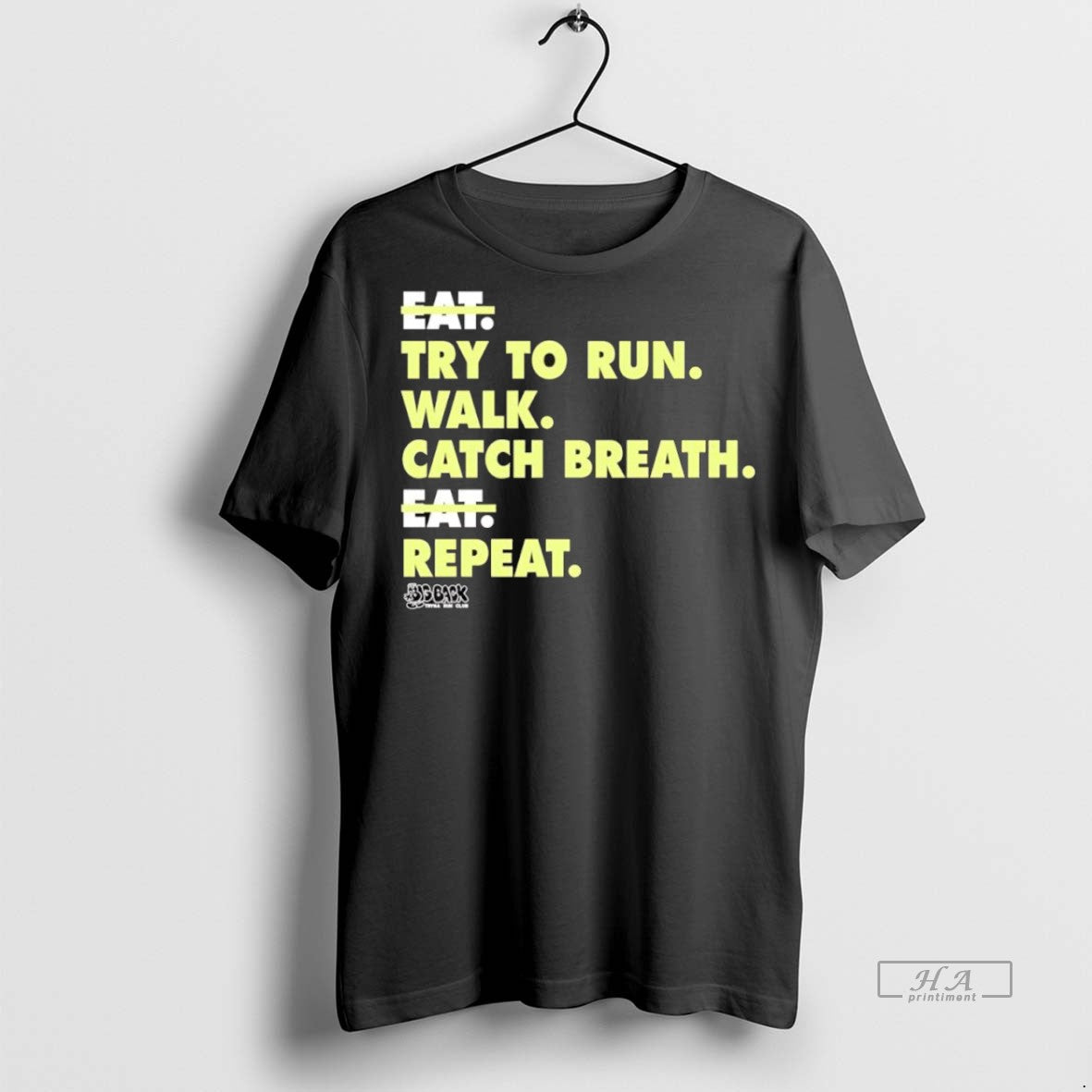 Trendy Official Eat Try To Run Walk Catch Breath Eat Repeat Tee Sweater