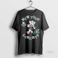 Trendy Official Ellie New York Liberty Wnba Numero Uno Basketball Signature Tee Sweater