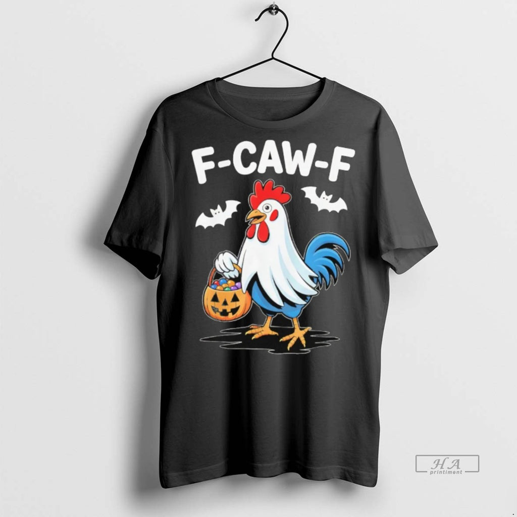 Trendy Official F Caw F Rooster Trick Or Treat Halloween Tee Sweater