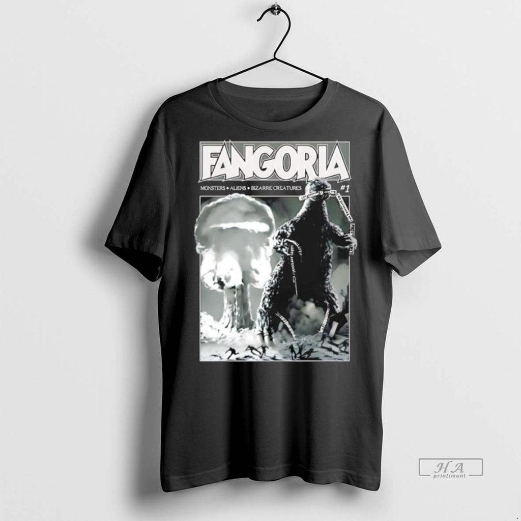 Trendy Official Fangoria Monsters Aliens Bizarre Creatures Tee Sweater