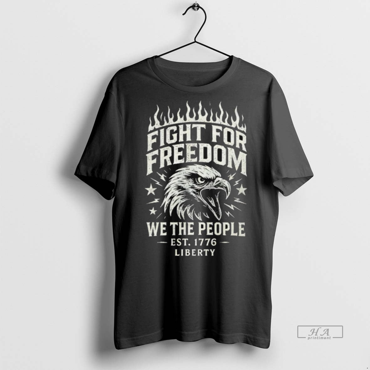 Trendy Official Fight For Freedom We The People Est 1776 Liberty Tee Sweater