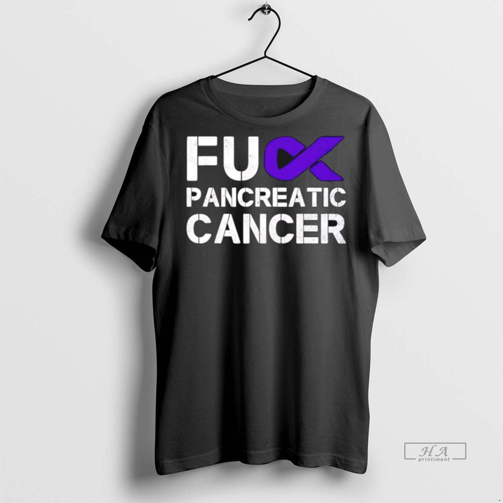 Trendy Official Fuck Pancreatic Cancer Tee Sweater