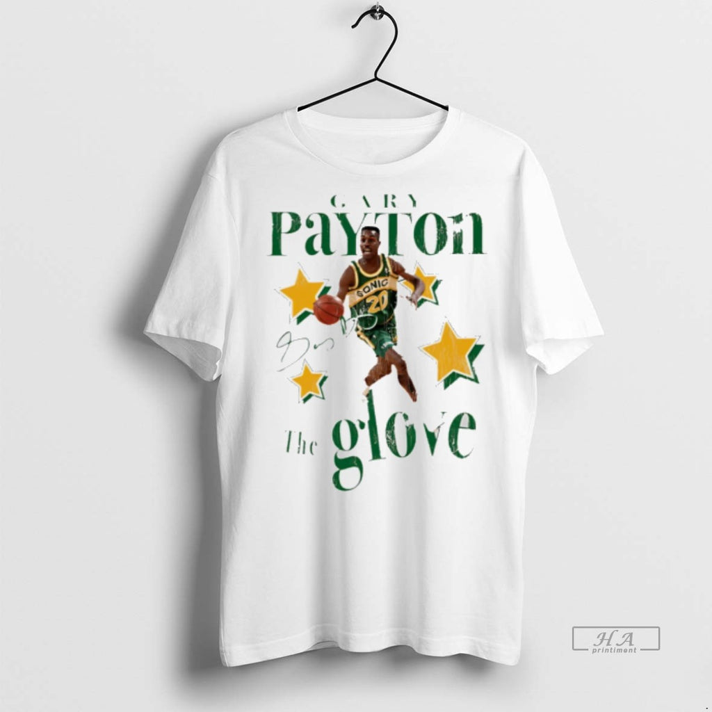 Trendy Official Gary Payton The Glove Retro 90s Basketball Tee Sweater