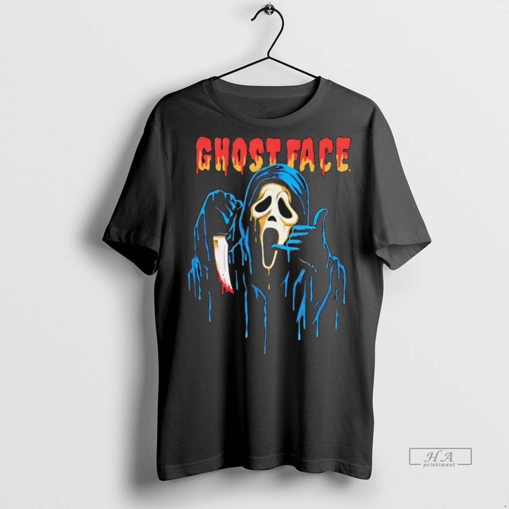 Trendy Official Ghost Face Drippy Calling Me Tee Sweater