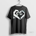 Trendy Official Ghostface Scream Hand Heart Halloween Tee Sweater
