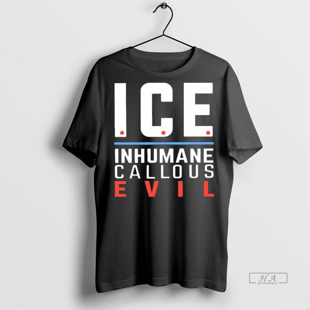 Trendy Official Greta Thunberg Ice Inhumane Callous Evil 2025 Tee Sweater
