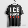 Trendy Official Greta Thunberg Ice Inhumane Callous Evil 2025 Tee Sweater