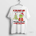 Trendy Official Grinch Santa Hat If You Dont Like The Word Cunt Dont Act Like