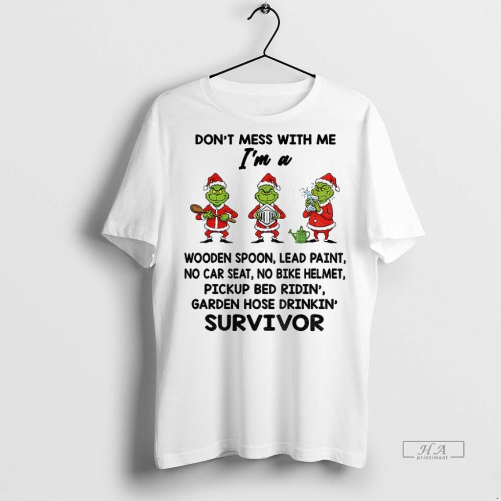 Trendy Official Grinch Dont Mess With Me Im A Wooden Spoon Lead Paint No Car