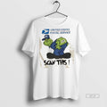 Trendy Official Grinch X Usps Scan This Tee Sweater